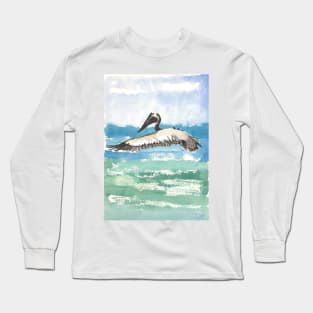 Pelican in Mexico Long Sleeve T-Shirt